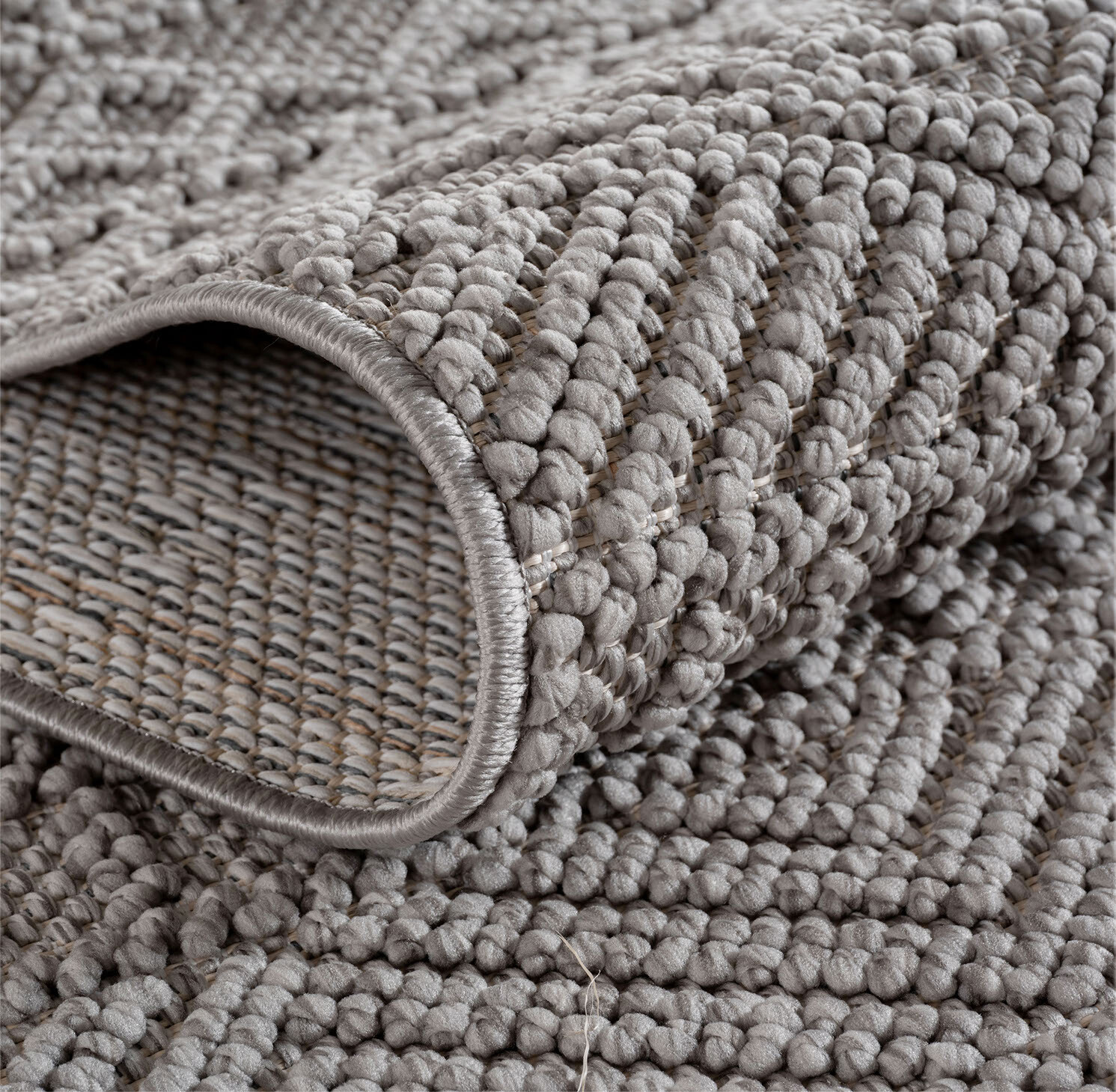 Ayyildiz Kurzflorteppich HELIX silber B/H/L: ca. 160x0,7x230 cm Ayyildiz Kurzflorteppich HELIX silber B/H/L: ca. 160x0,7x230 cm