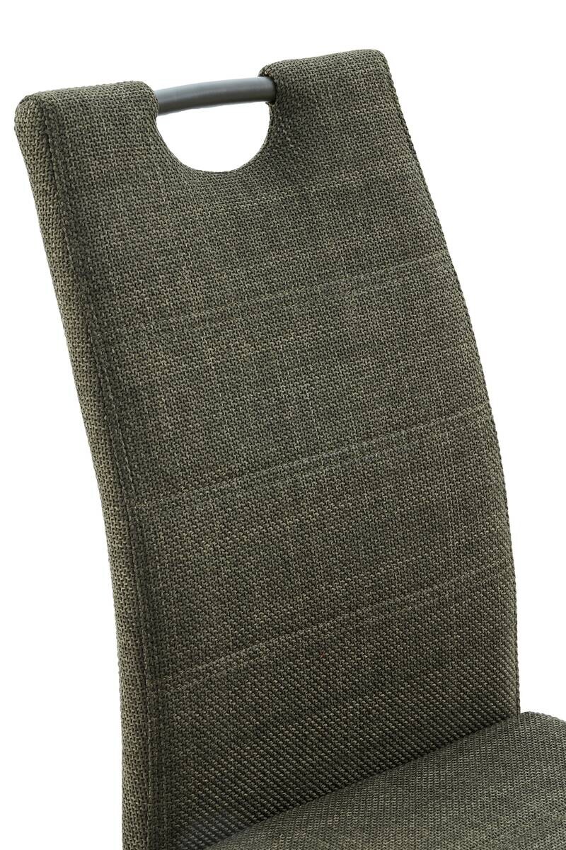 Schwingstuhl Florenz grün Webstoff B/H/T: ca. 43x99x60 cm