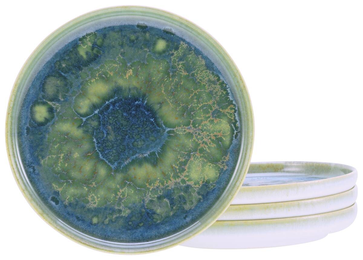 CreaTable Teller Yuki multicolor Steinzeug D: ca. 17,5 cm