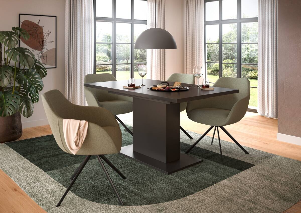 Esstisch MOTION grau B/H/T: ca. 150x76x90 cm