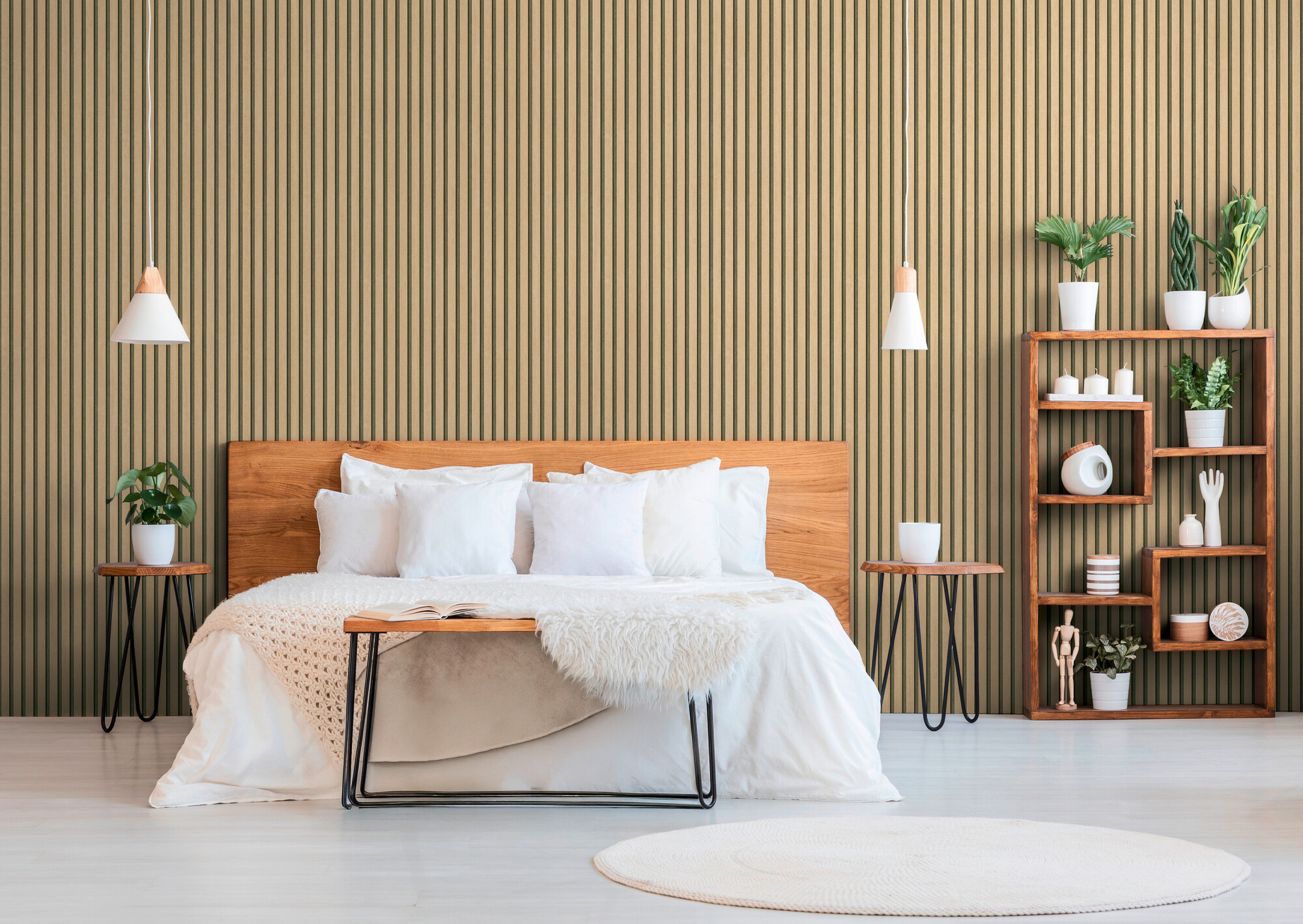 A.S.Creation Vliestapete braun B/H/D: ca. 53x1005x8,5 cm