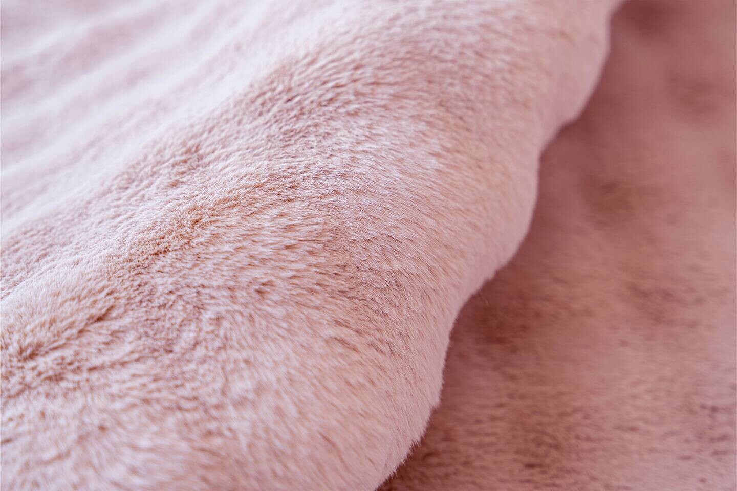 Padiro Hochflorteppich Hailey 125 rosa B/H/L: ca. 200x3x290 cm