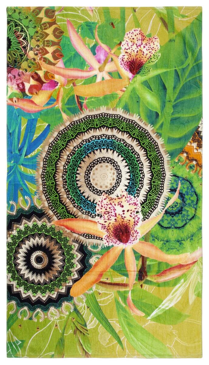 HIP Strandtuch Yissa Multi Baumwolle B/L: ca. 100x180 cm