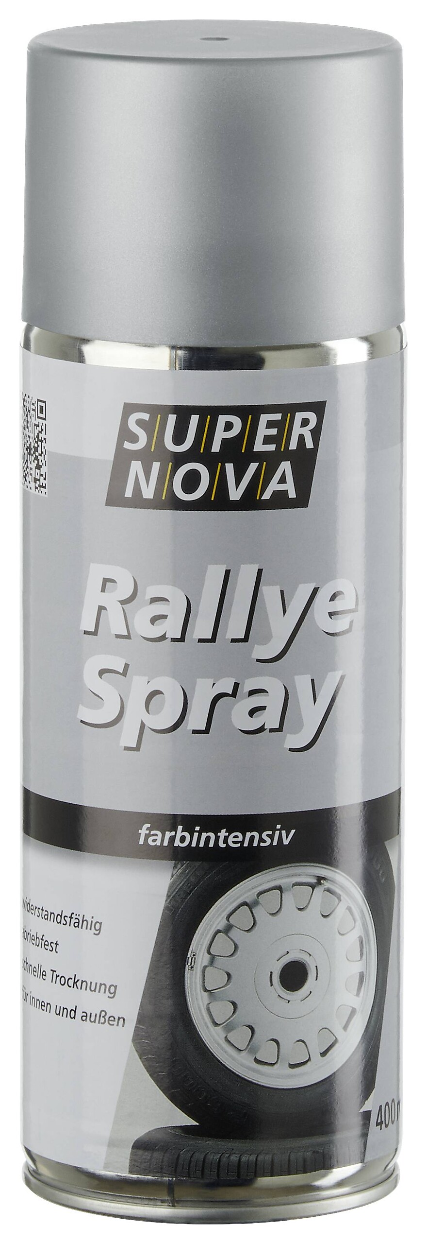 Super-Nova Rallye-Spray silber glänzend ca. 0,4 l