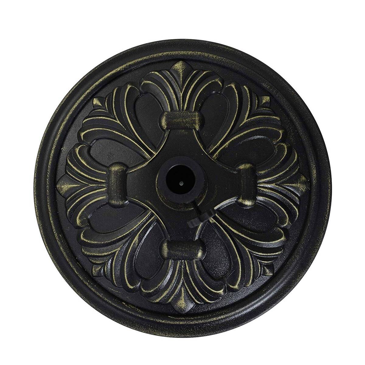 Outsunny Sonnenschirmständer bronze Metall B/H/L/D: ca. 48x34x48x48 cm