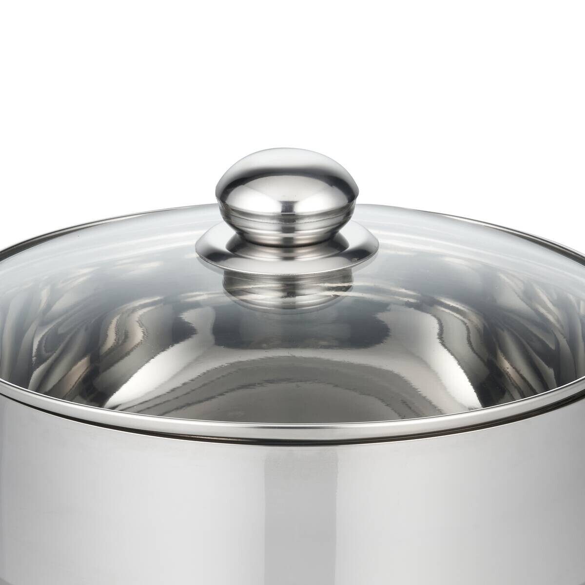 ELO Großraumtopf Basic silber Edelstahl B/H/L: ca. 0,255x0,24x0,325 cm