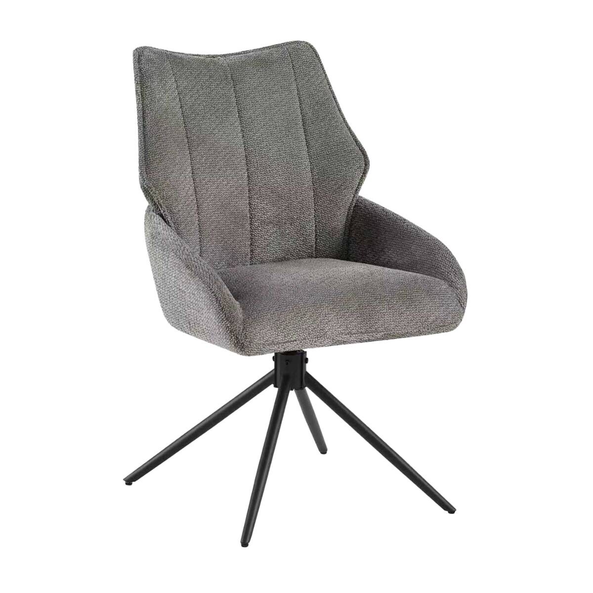 Drehstuhl Cali anthrazit Webstoff B/T: ca. 57x61 cm