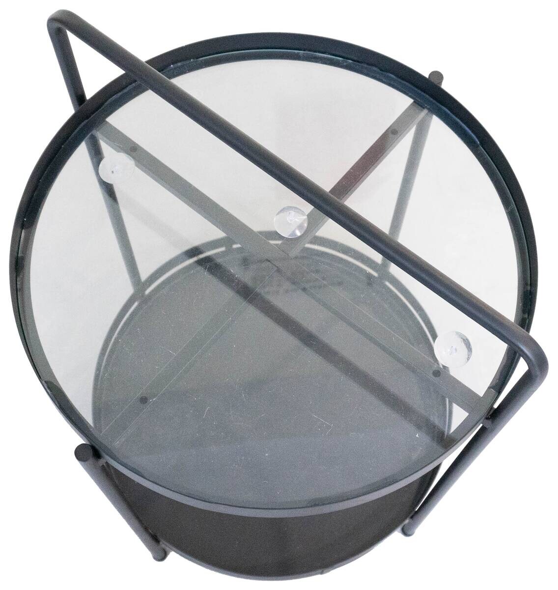 Beistelltisch Sabine schwarz H/D: ca. 60x40 cm