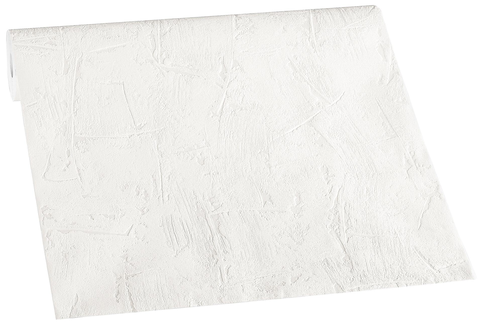 Vliestapete Struktur weiß B/L: ca. 53x1005 cm