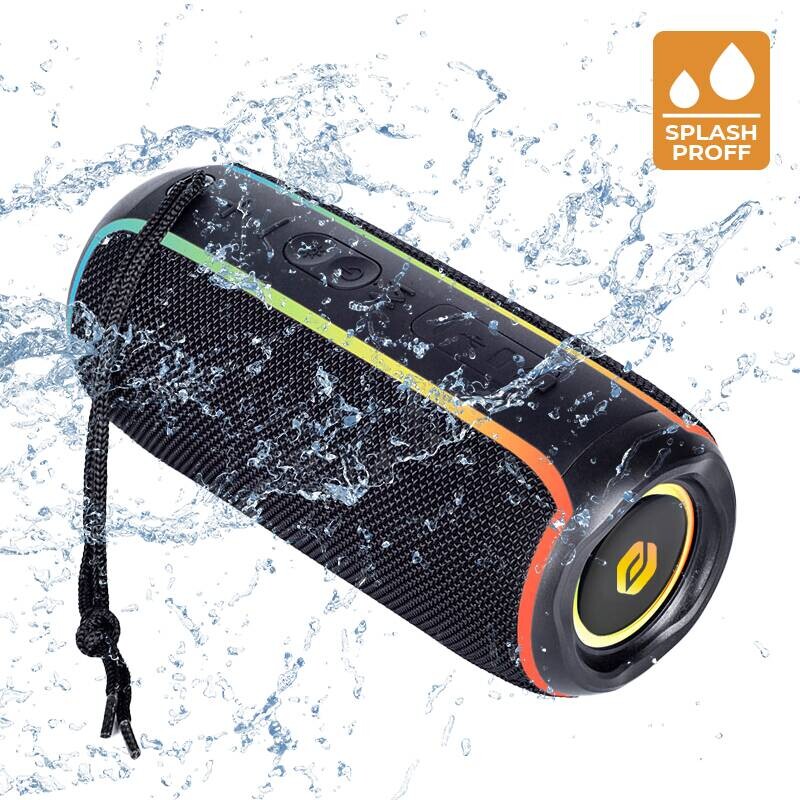 Denver LautsprecherBTV-222NRB BTV-222NRB schwarz H/D: ca. 21,9x9,1 cm