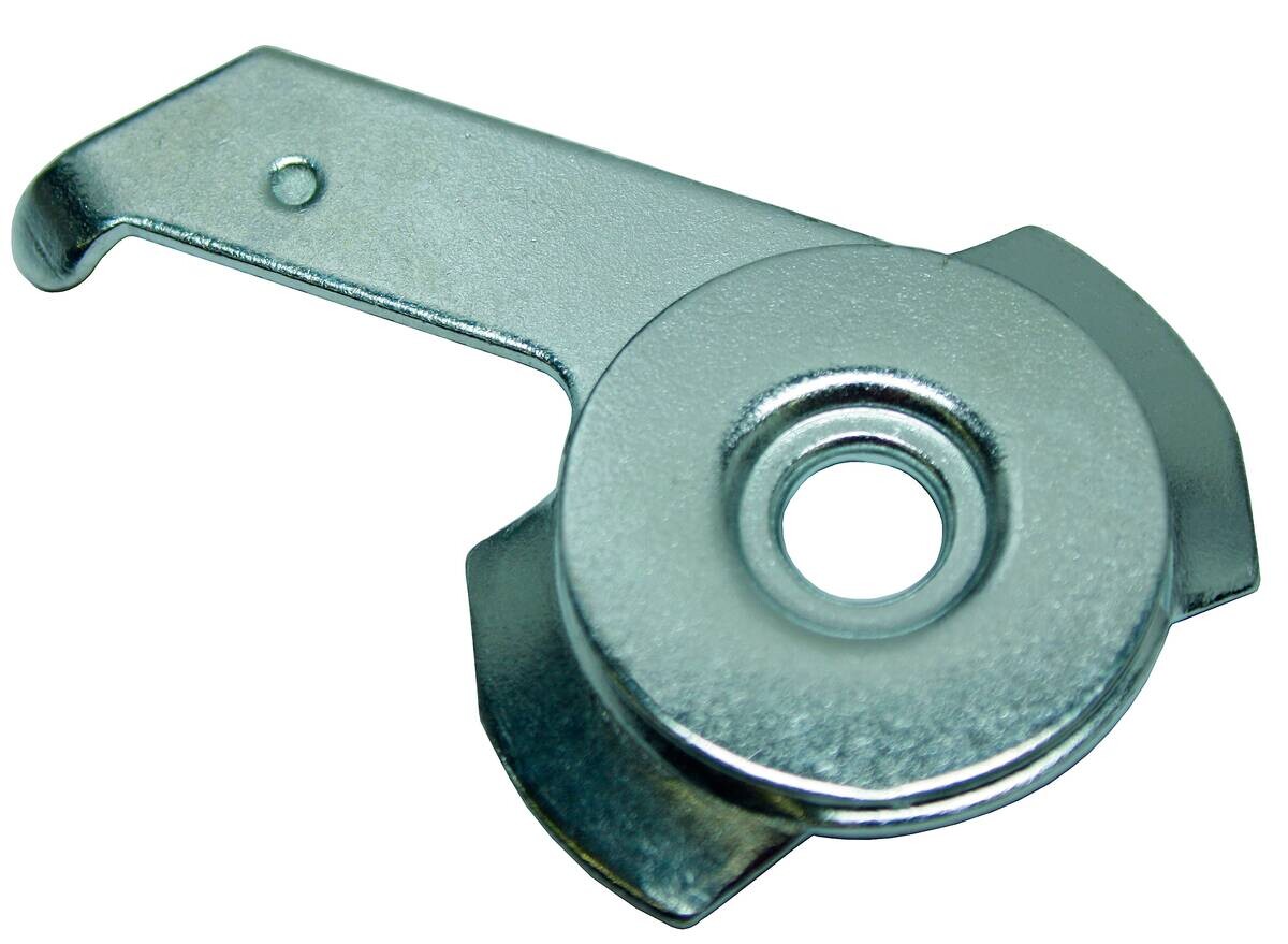 Boviva Deckenbefestigung für Flächenvorhangschiene silber Metall 3.0 Läufe