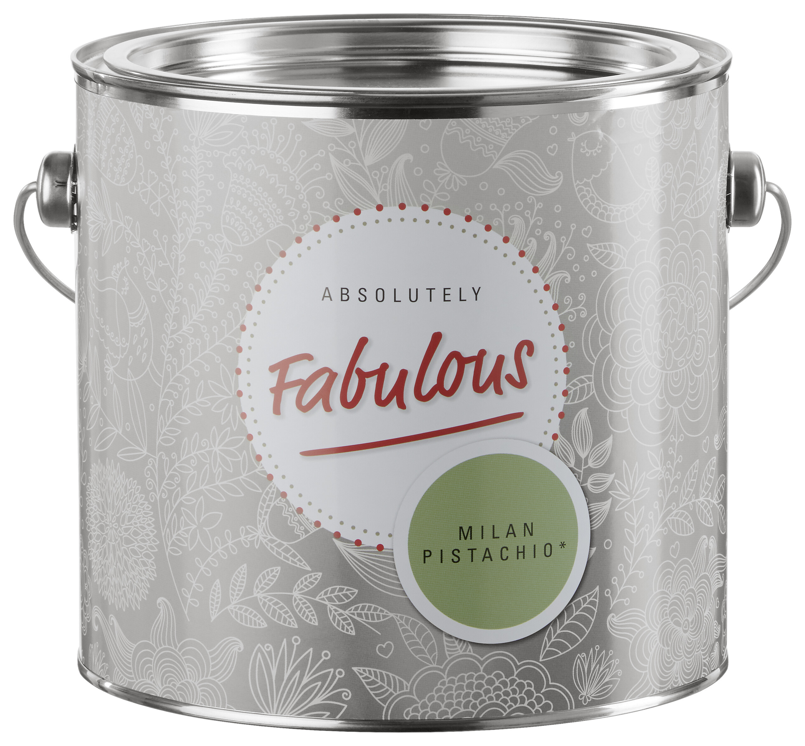 Raumfarbe Absolutely Fabulous Milan Pistachio ca. 2,5 l Raumfarbe Absolutely Fabulous Milan Pistachio ca. 2,5 l