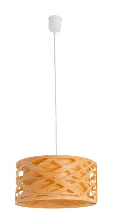 Näve Leuchten Pendelleuchte natur Bambus D: ca. 40 cm E27 1 Brennstellen