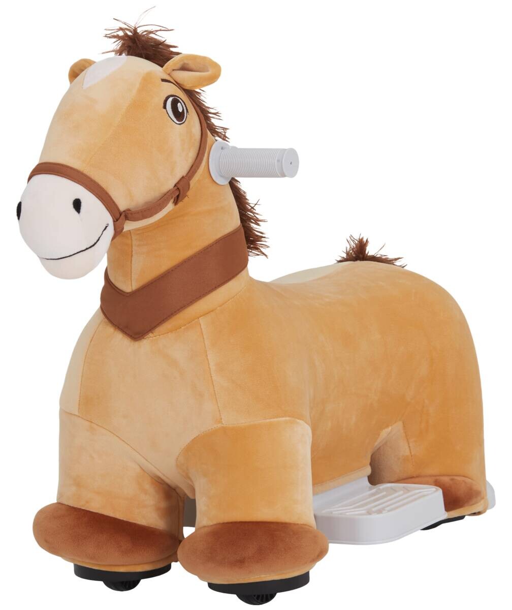 AIYAPLAY Elektrisches Pferd braun B/H/L: ca. 34x53x69 cm