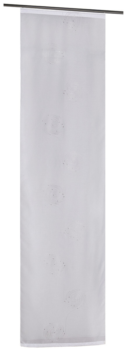 POCOline Schiebevorhang Sofia silber B/L: ca. 60x245 cm