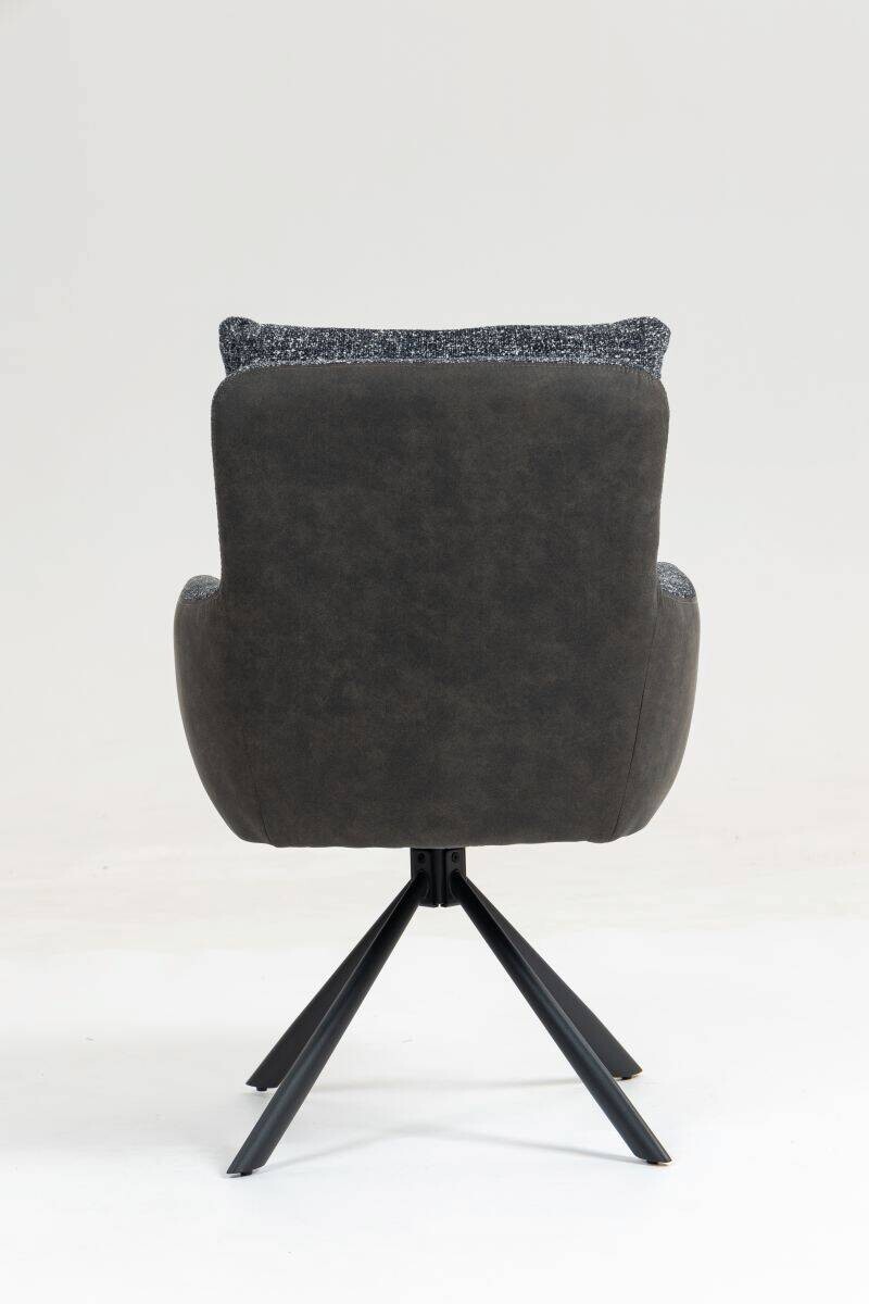 Drehstuhl Lecce anthrazit Microfaser