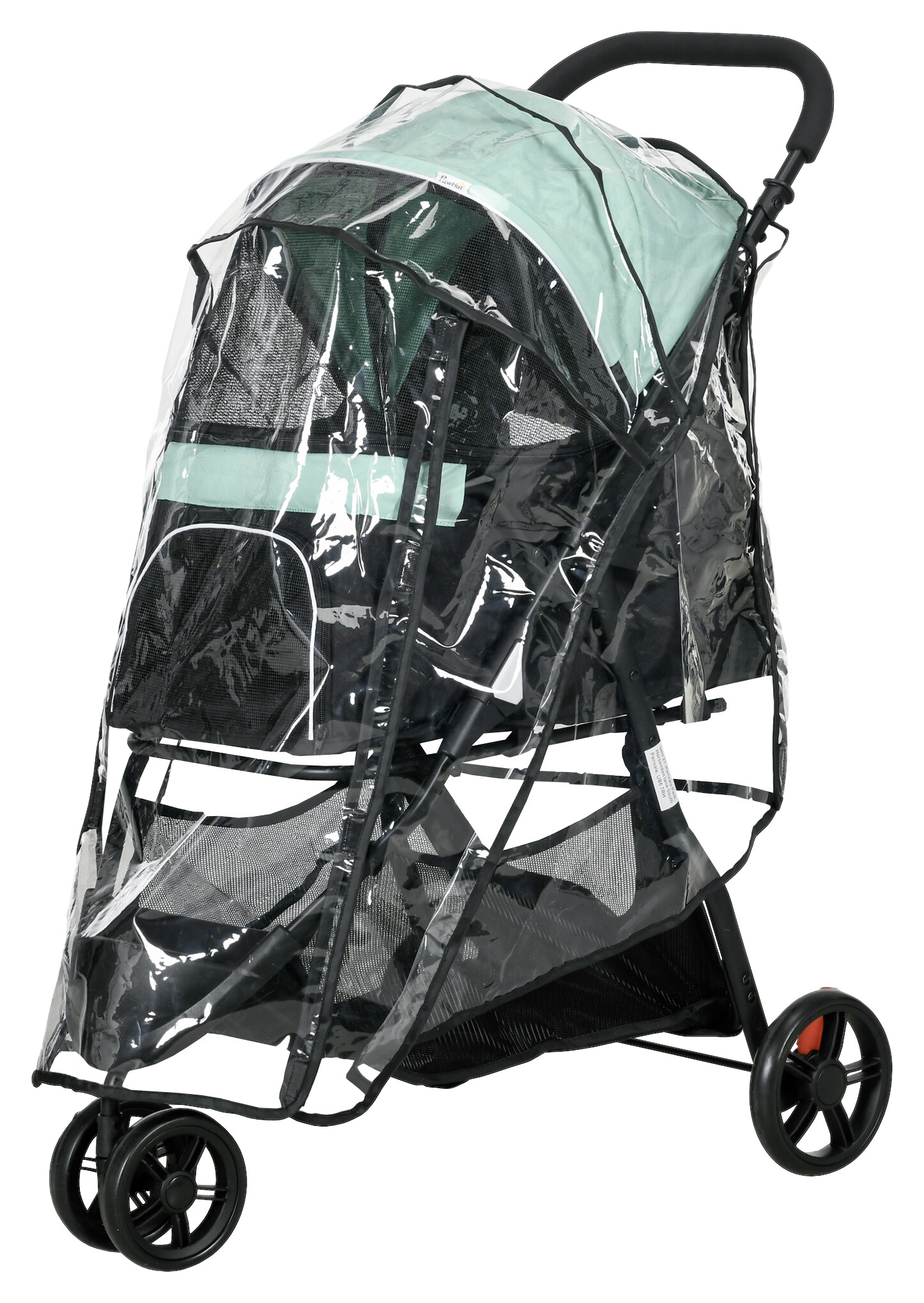 PawHut Hundebuggy grün Polyester B/H/L: ca. 51,5x100x80,5 cm