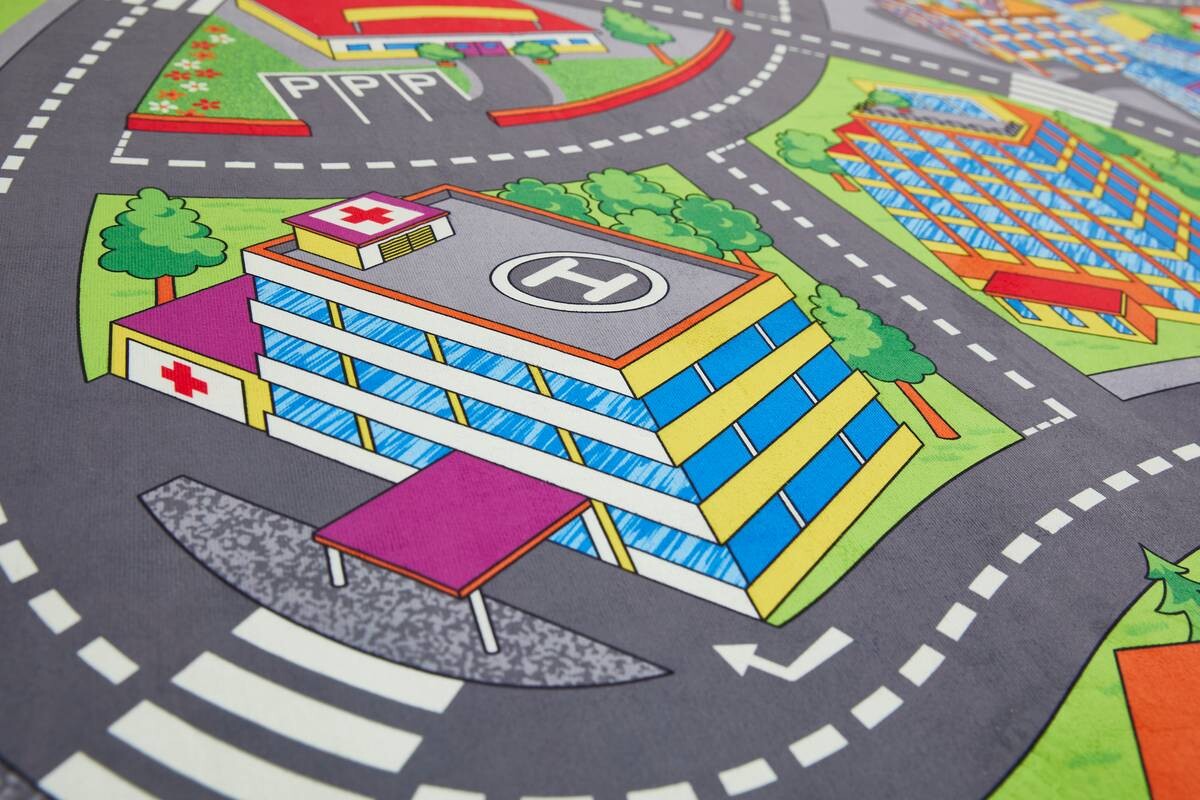 Andiamo Kinderteppich bunt B/L: ca. 100x150 cm