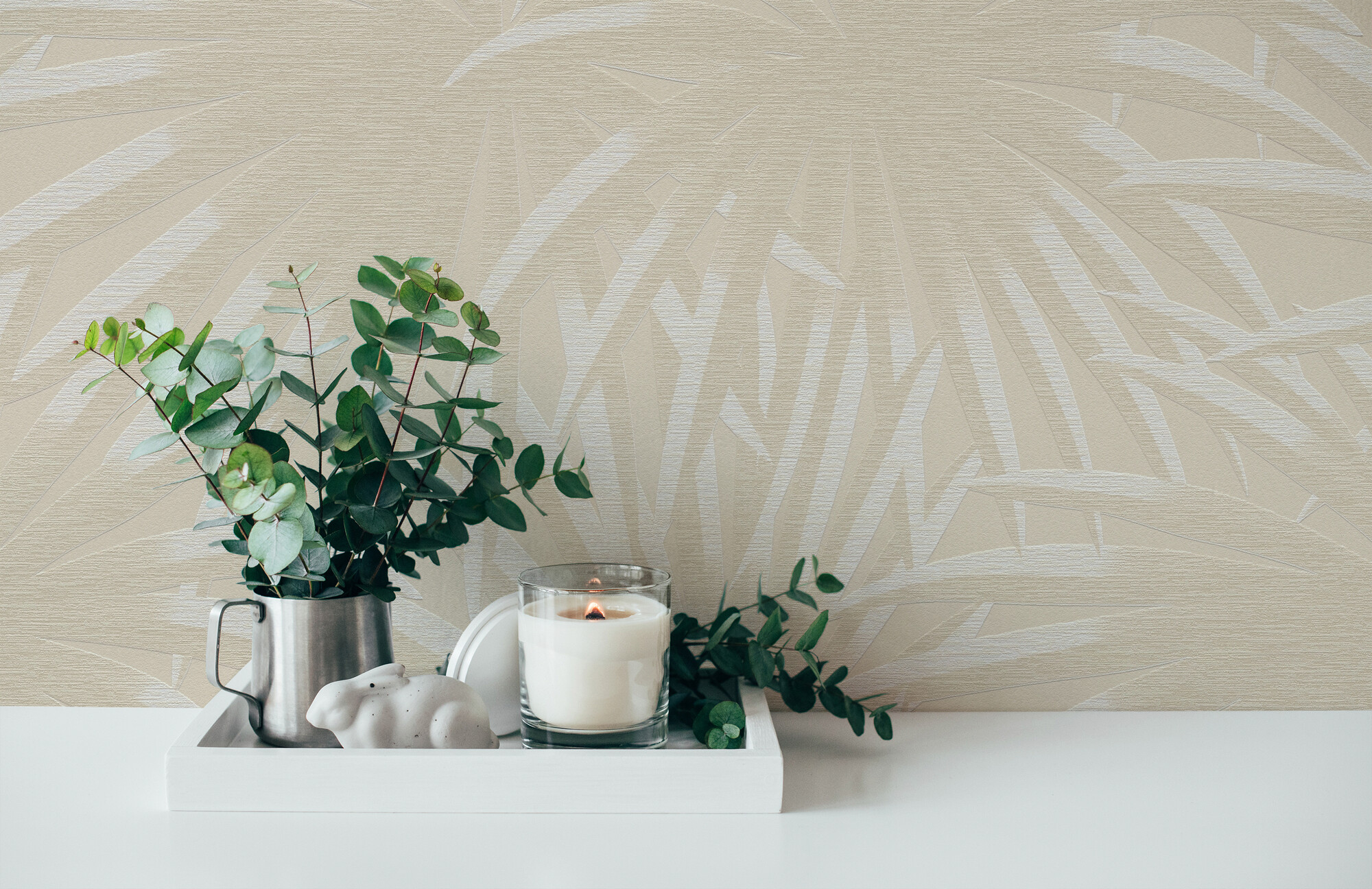 A.S.Creation Vliestapete weiß B/H/D: ca. 53x1005x10 cm