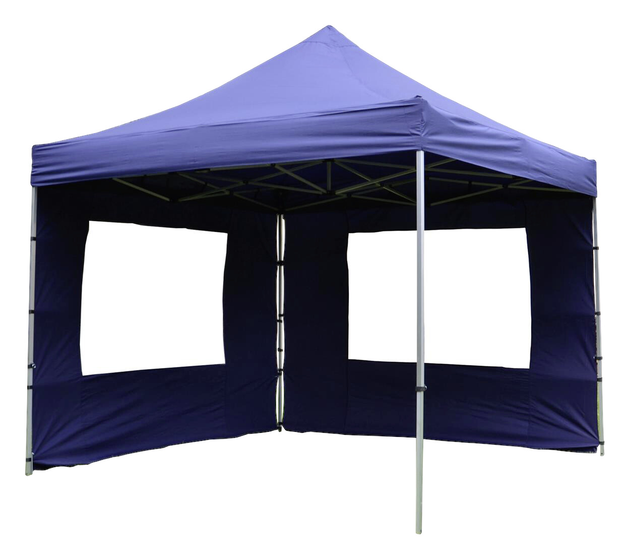 VCM Pavillon PROFI blau Metall B/H/L: ca. 300x200x300 cm