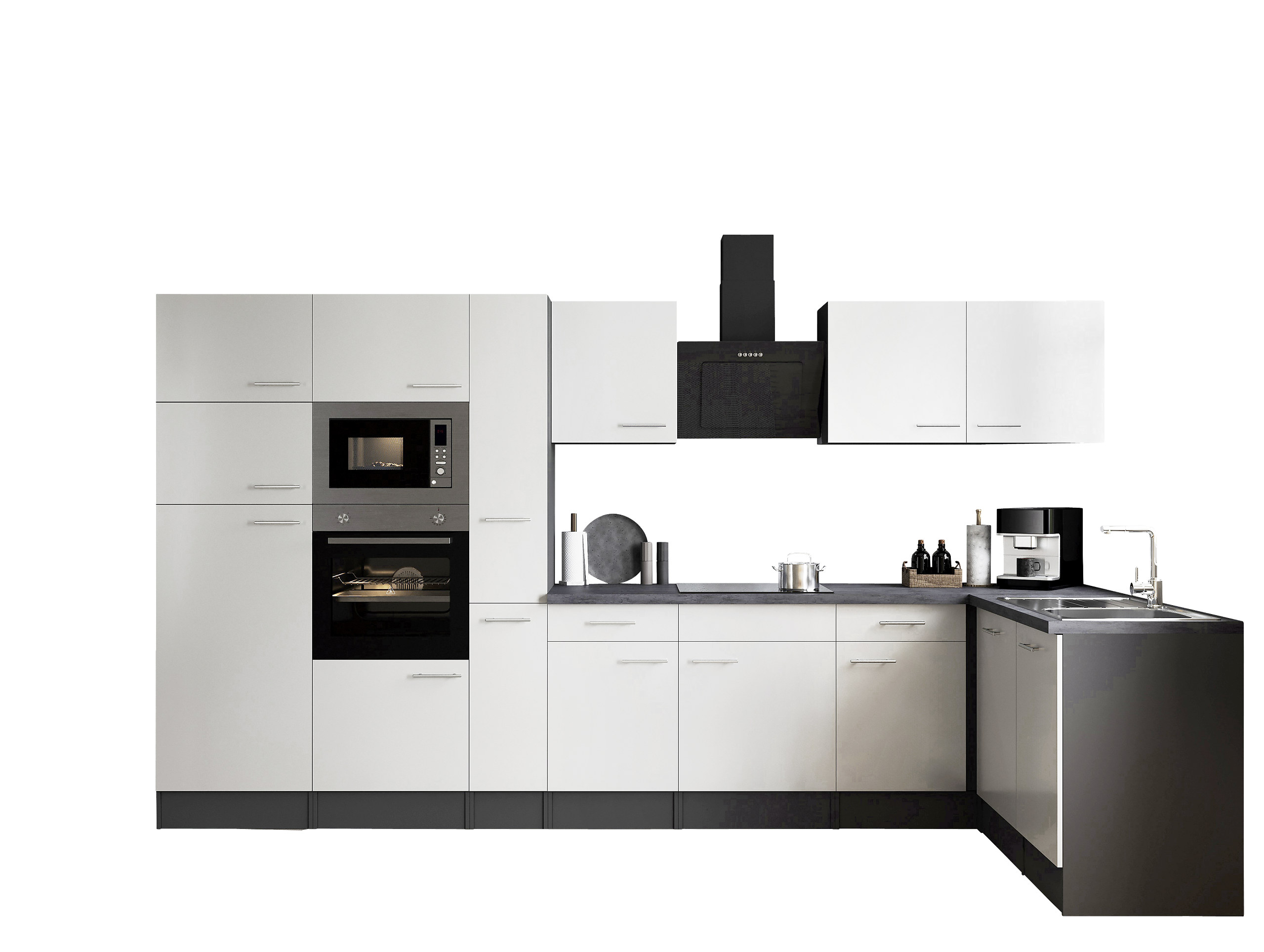 Winkelküche Oliver B/H/T: ca. 370x205x172 cm