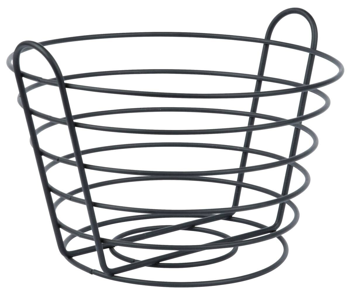 POCOline Obstkorb schwarz Eisen