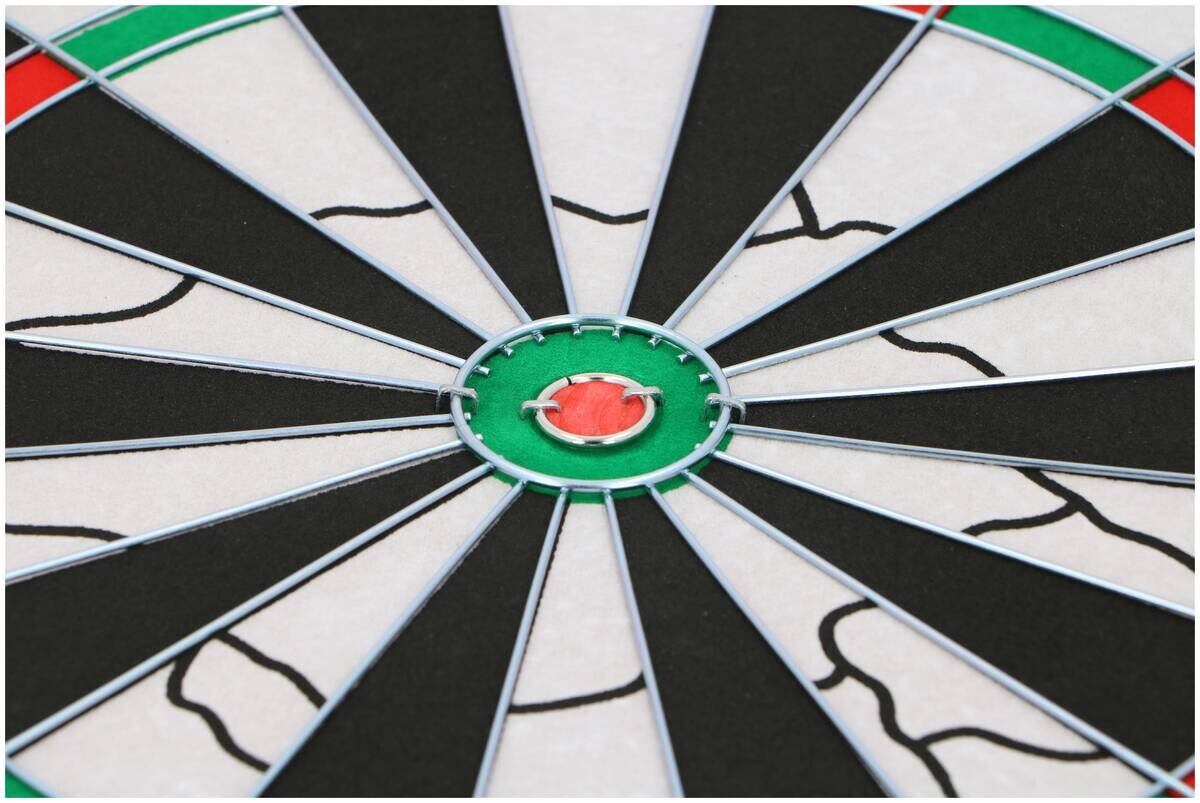 Dartscheibe B/H/L: ca. 47x4x46 cm