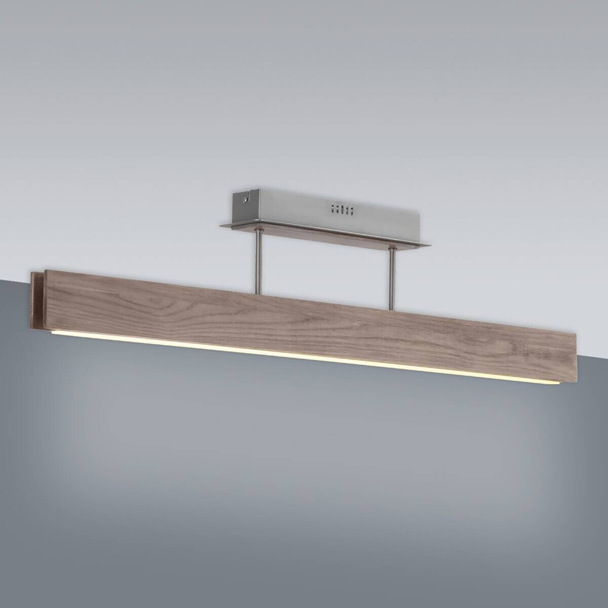 Näve Leuchten Deckenleuchte 1254414 braun Holz Kunststoff Metall B/H/T: ca. 9x21x97,5 cm null 1 Brennstellen