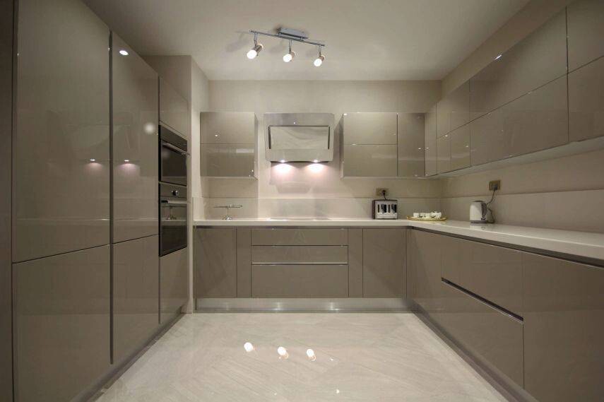 Näve Leuchten LED Deckenleuchte NV1236042 Chrom Metall Kunststoff B/H/T: ca. 9x17x46 cm 3 Brennstellen