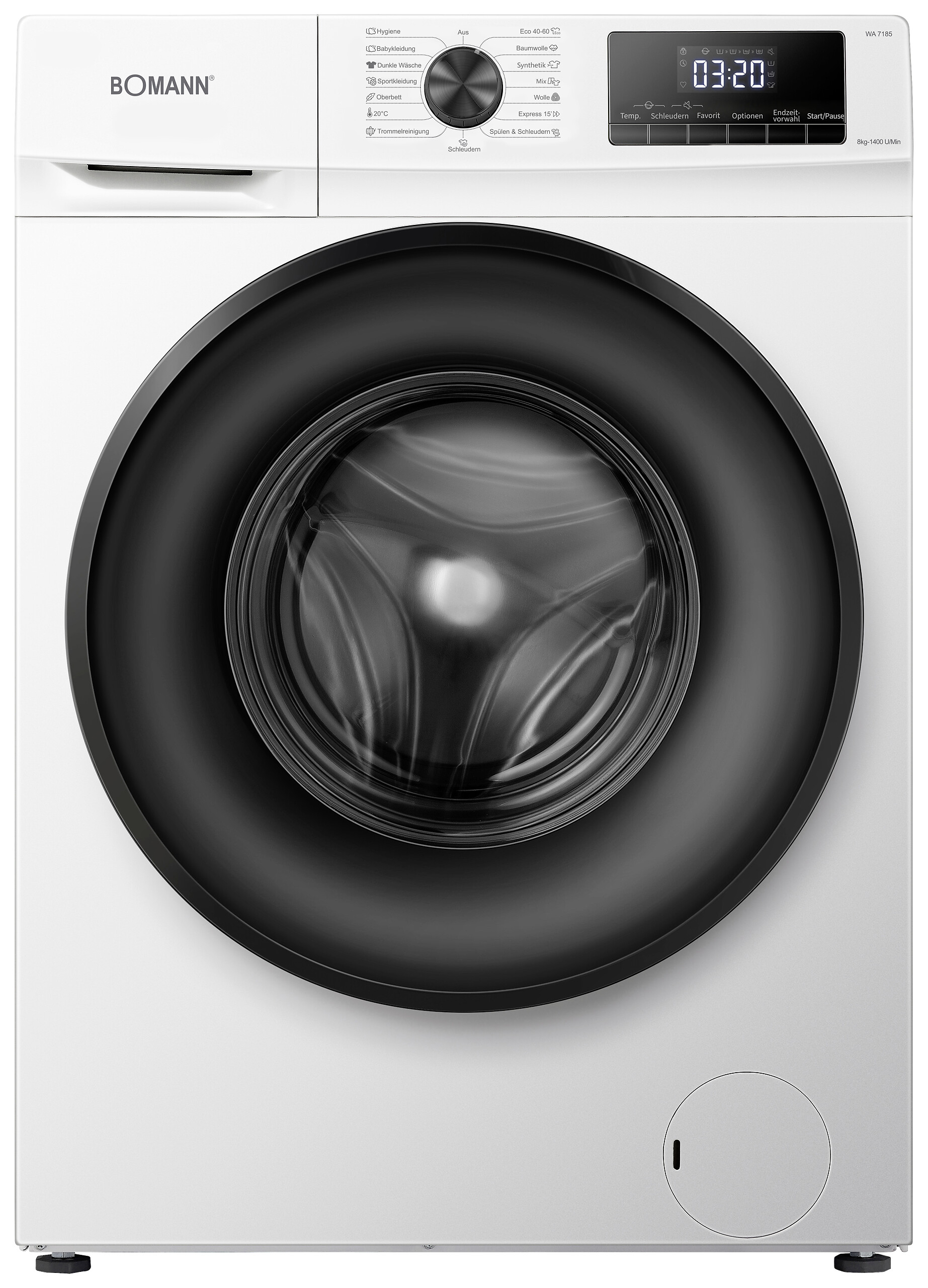 Bomann Waschmaschine WA 7185 weiß B/H/T: ca. 60x85x54 cm ca. 8 kg