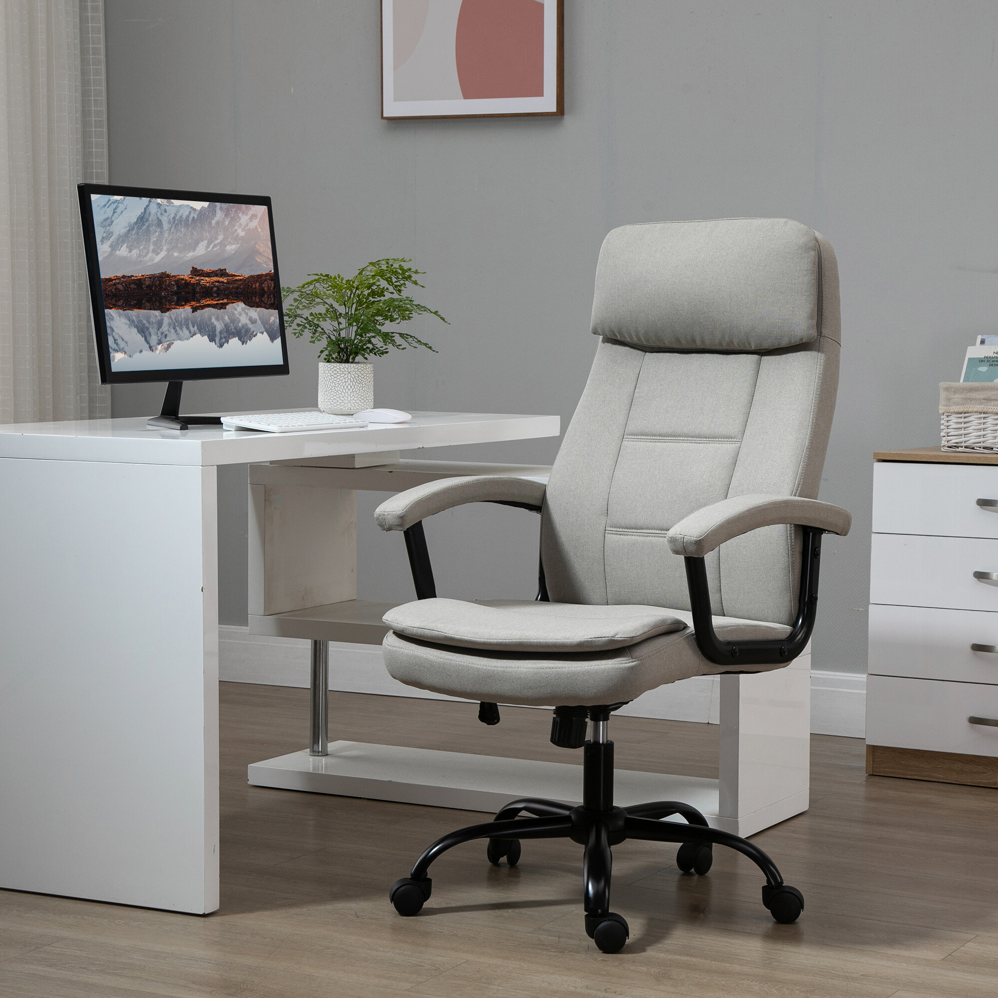 Drehstuhl 921-308BG beige