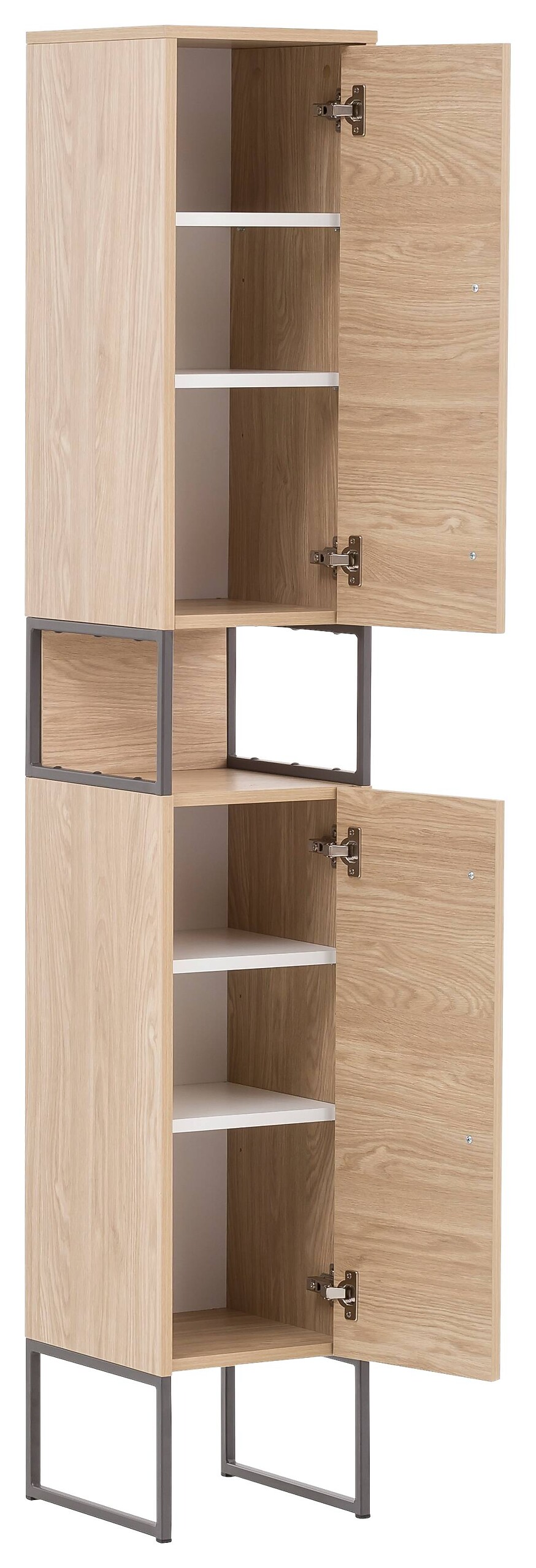 Hochschrank Limone Eiche hell Nachbildung B/H/T: ca. 30,4x183,4x33,1 cm