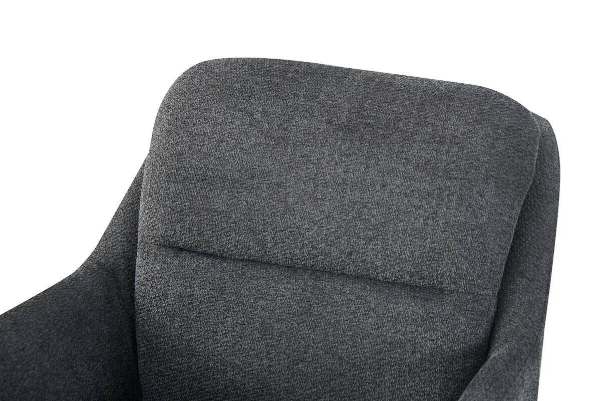 Stuhl SOPHIE, 2er Set anthrazit Stoff B/H/T: ca. 53x87x62 cm