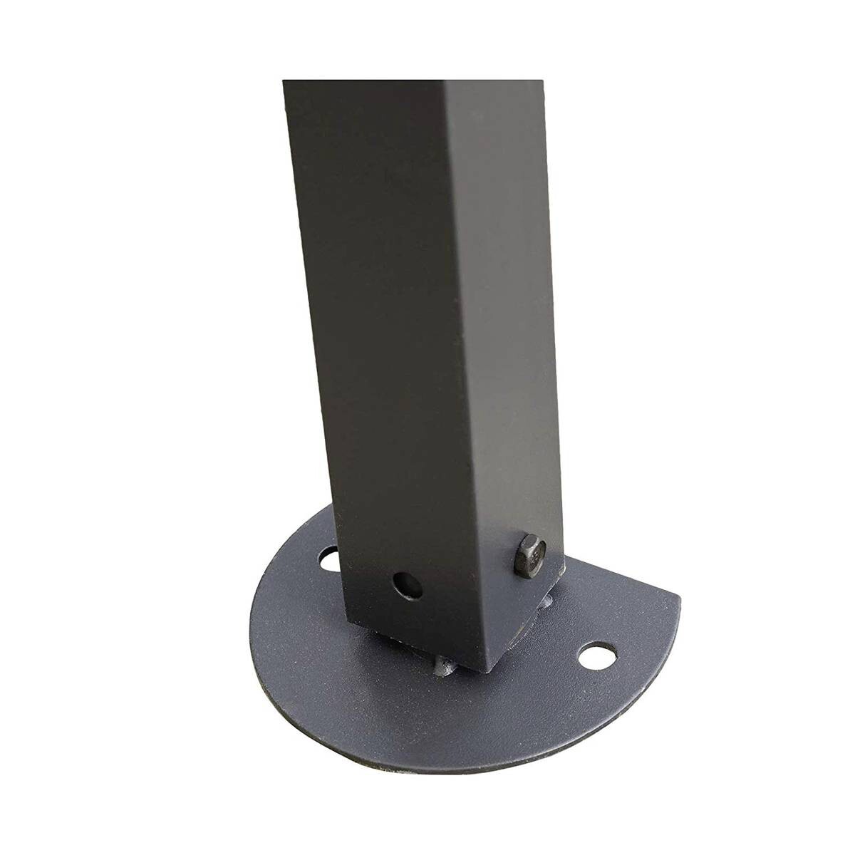 Outsunny Pavillon schwarz Stahl B/H/L: ca. 250x250x300 cm