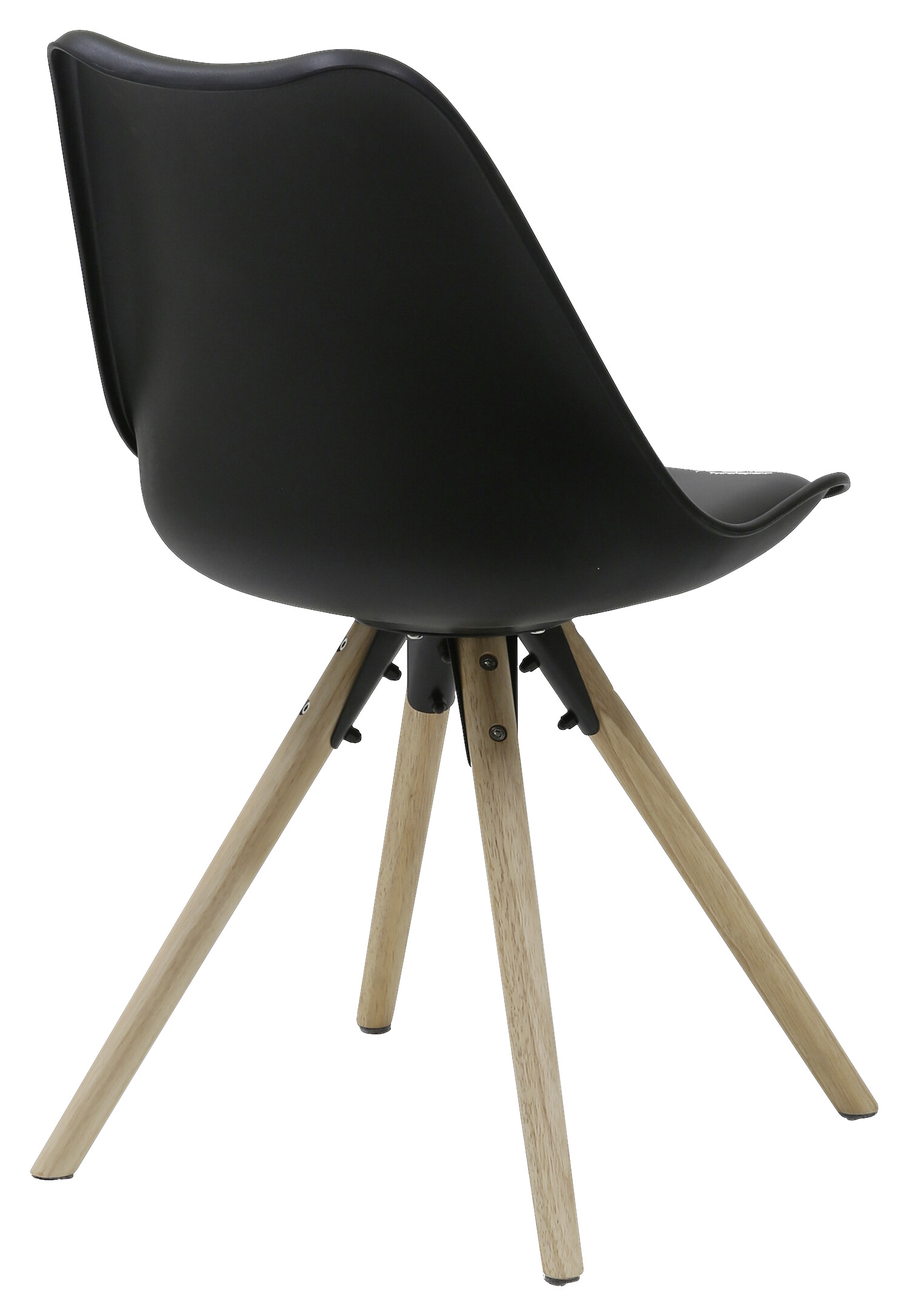 Stuhl Bela schwarz Kunststoff B/H/T: ca. 48x83,5x57 cm Stuhl Bela schwarz Kunststoff B/H/T: ca. 48x83,5x57 cm