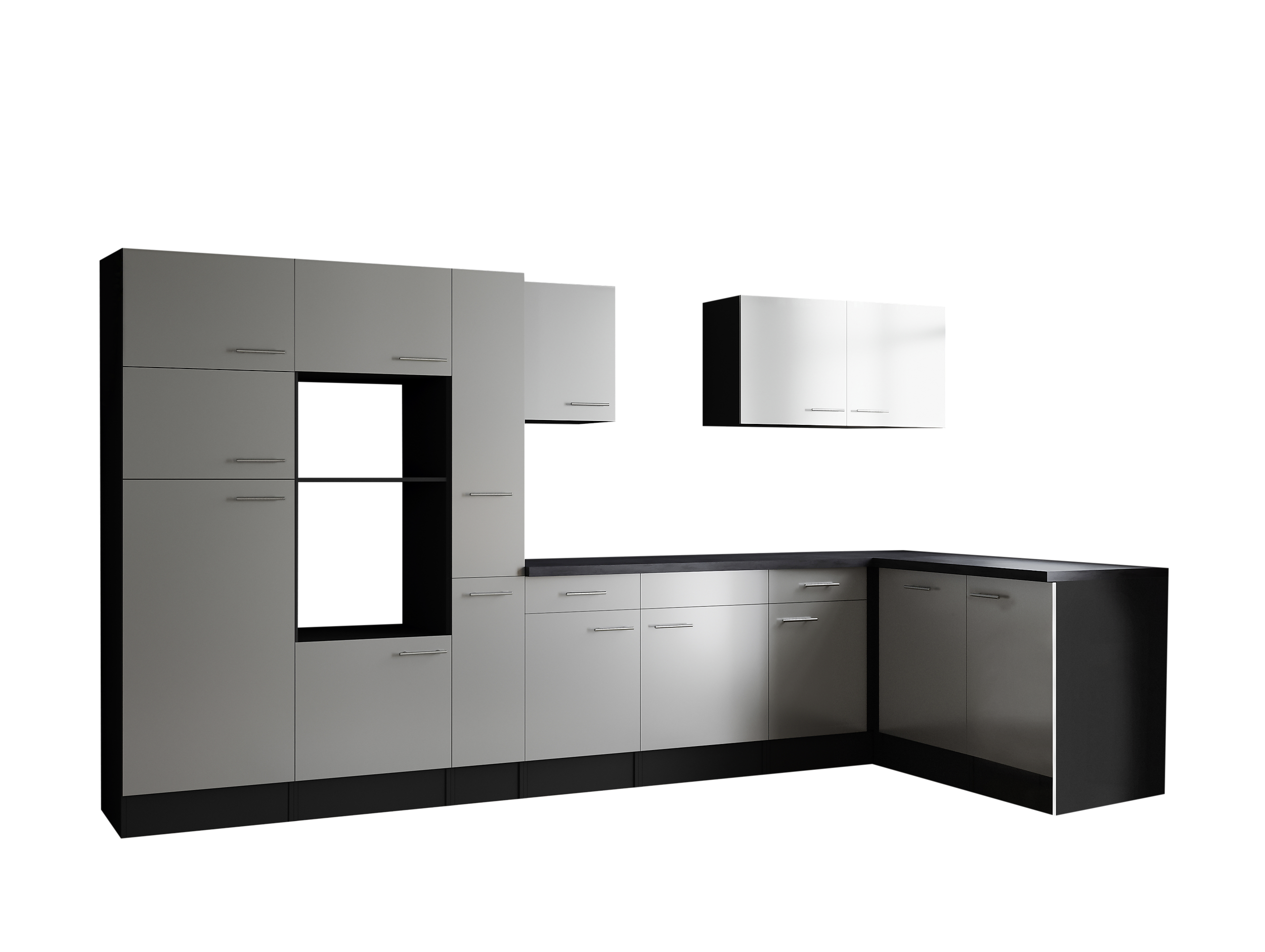 Winkelküche Oliver B/H/T: ca. 370x205x172 cm