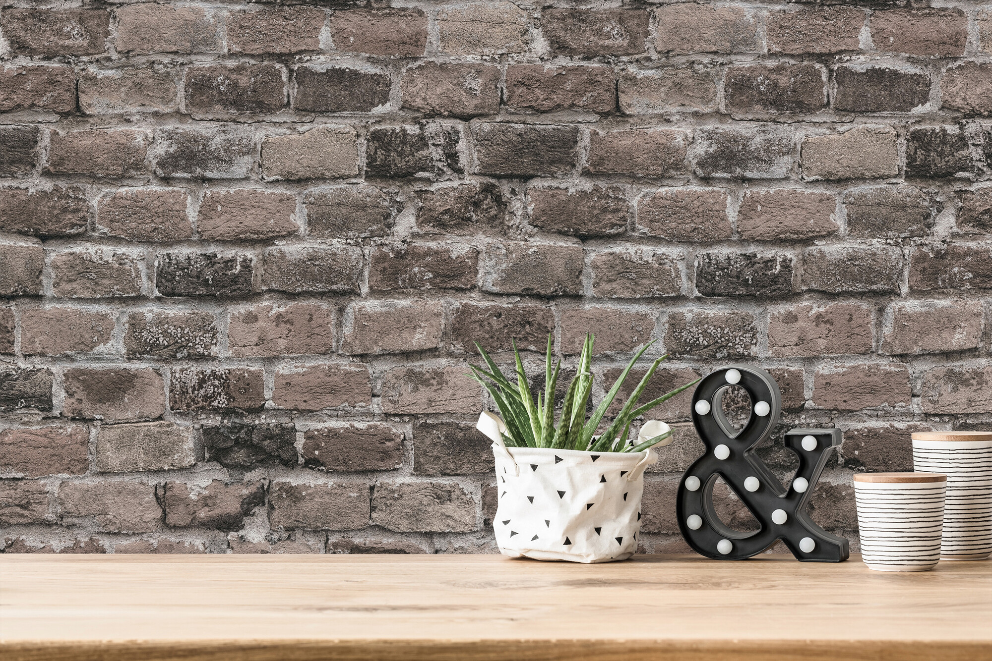 A.S.Creation Vliestapete beige braun B/H/D: ca. 53x1005x8,6 cm