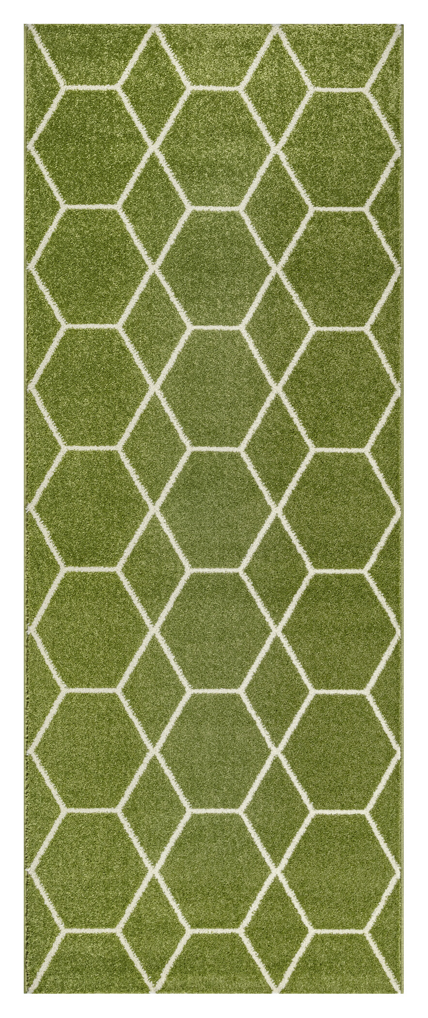 Sanat Teppich Trellis grün B/L: ca. 80x200 cm