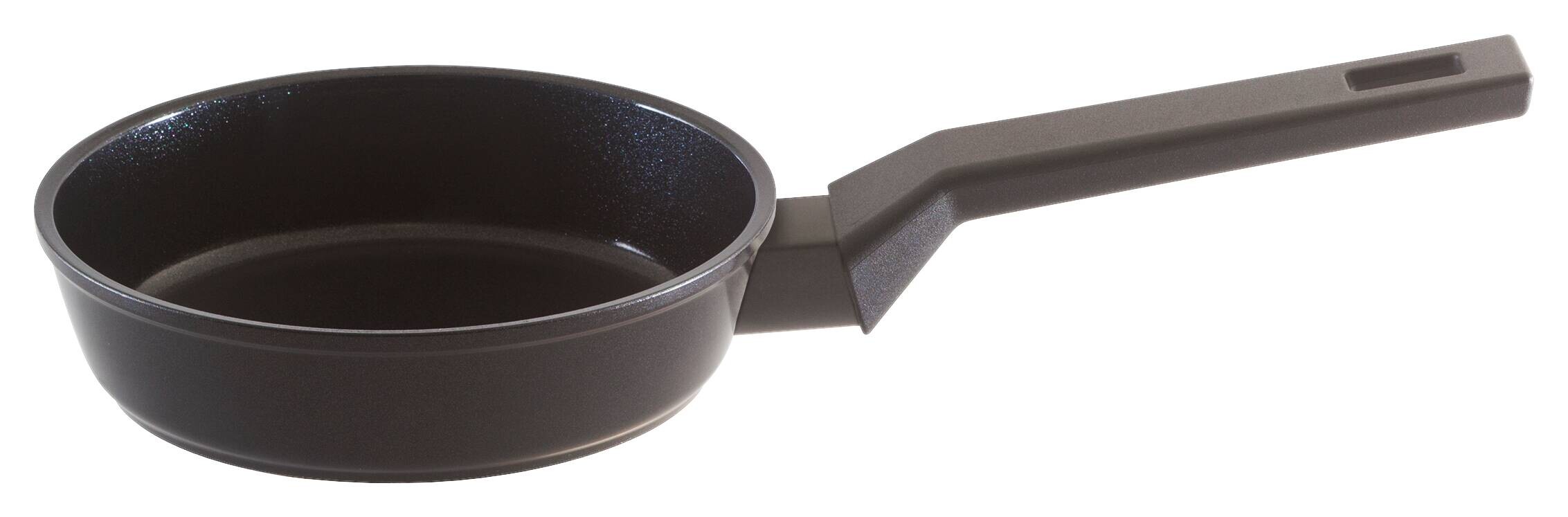 Pfanne schwarz Aluminium 2 tlg.