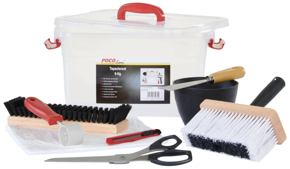 Tapezierset 9 tlg.