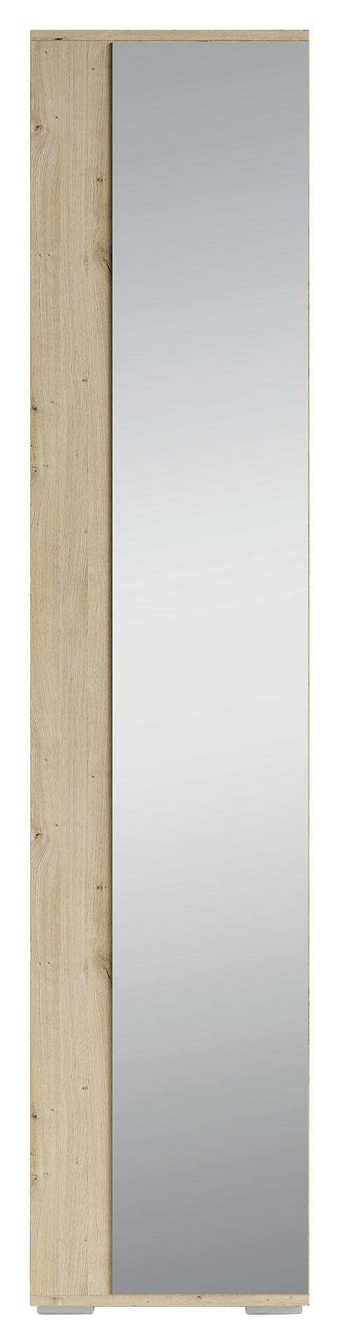 Garderobenset BEN Set 3-tlg. Eiche anthrazit