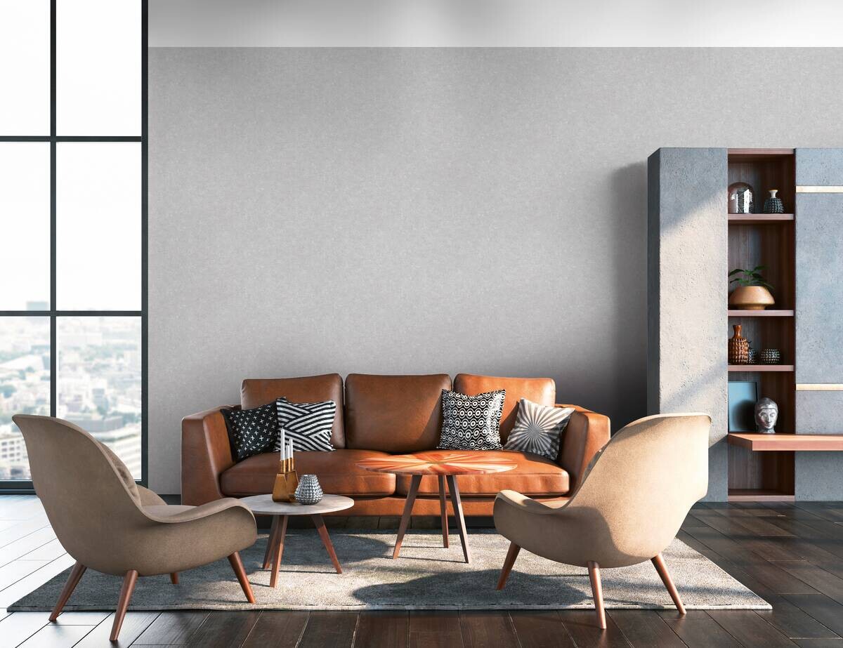 A.S.Creation Vliestapete grau B/H/D: ca. 53x1005x8,3 cm