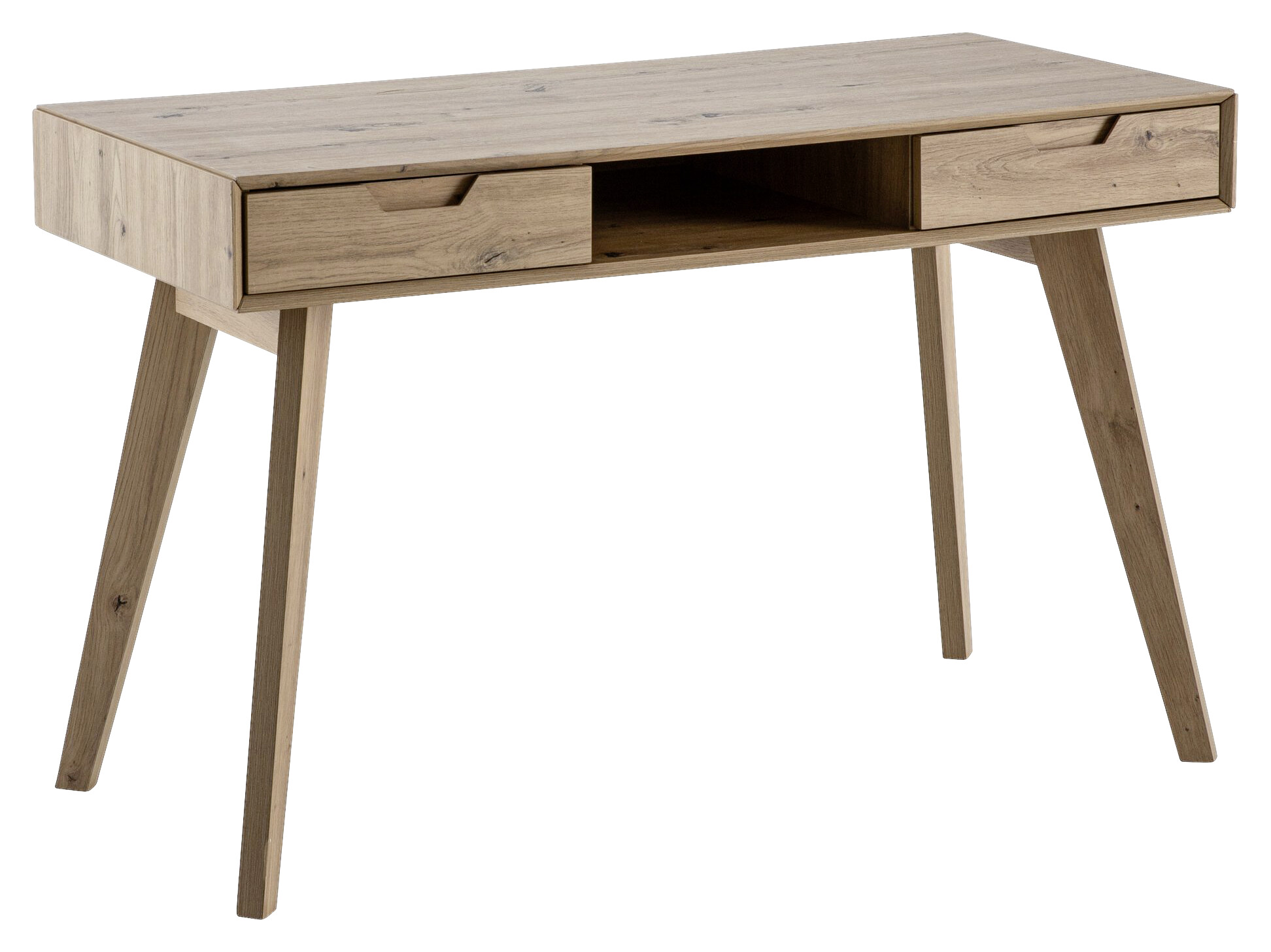 Schreibtisch natur Eiche Optik B/H/T: ca. 120x77x55 cm Schreibtisch natur Eiche Optik B/H/T: ca. 120x77x55 cm