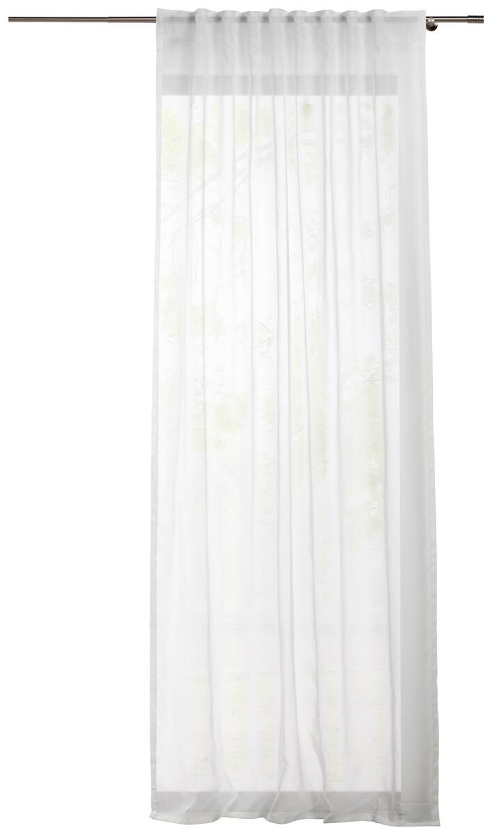 Kombivorhang PURE weiß B/L: ca. 135x300 cm