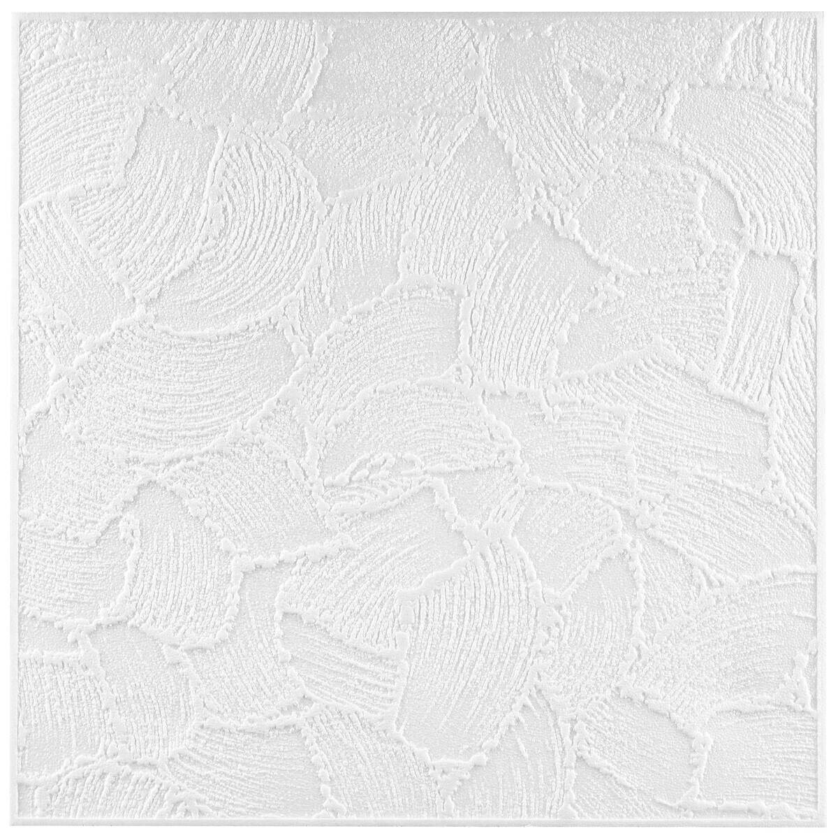 Deckenplatte weiß B/L/S: ca. 50x50x0,8 cm