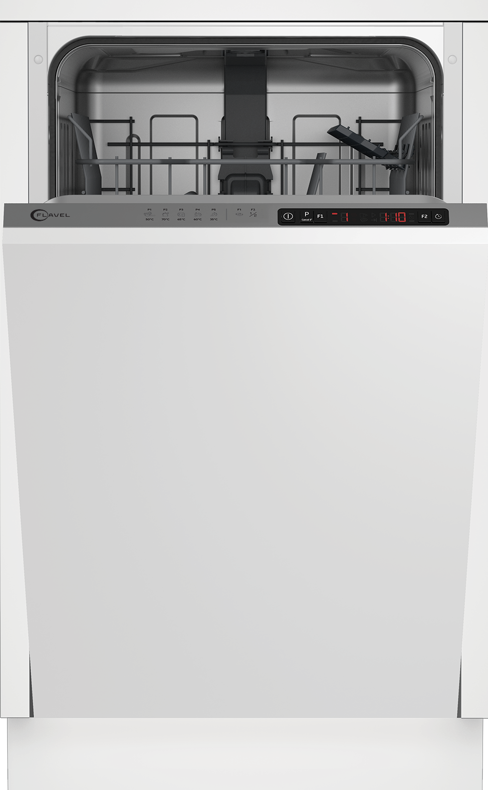 FLAVEL Einbaugeschirrspüler FDWIS1420 weiß B/H/T: ca. 49,4x85,9x66,1 cm