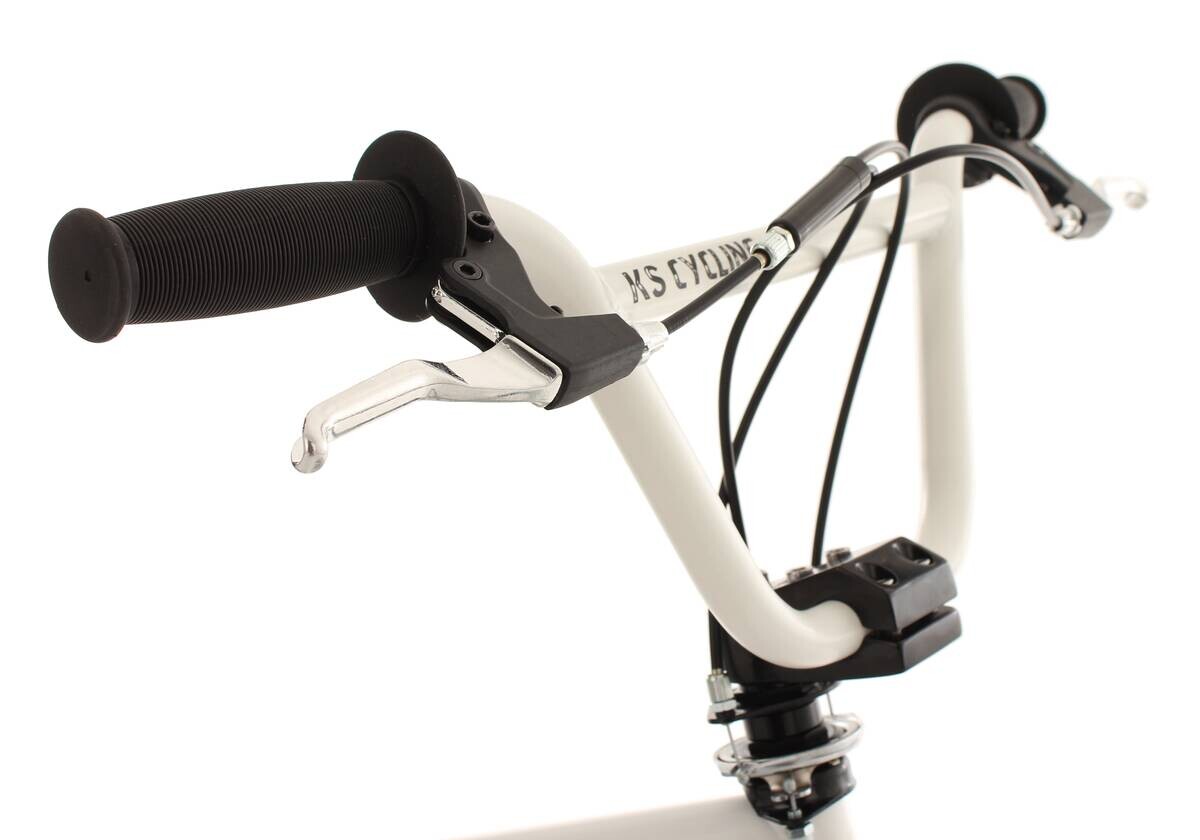 KS-Cycling BMX Fatt 602B 20 Zoll Rahmenhöhe 28 cm 1 Gänge weiß weiß ca. 20 Zoll