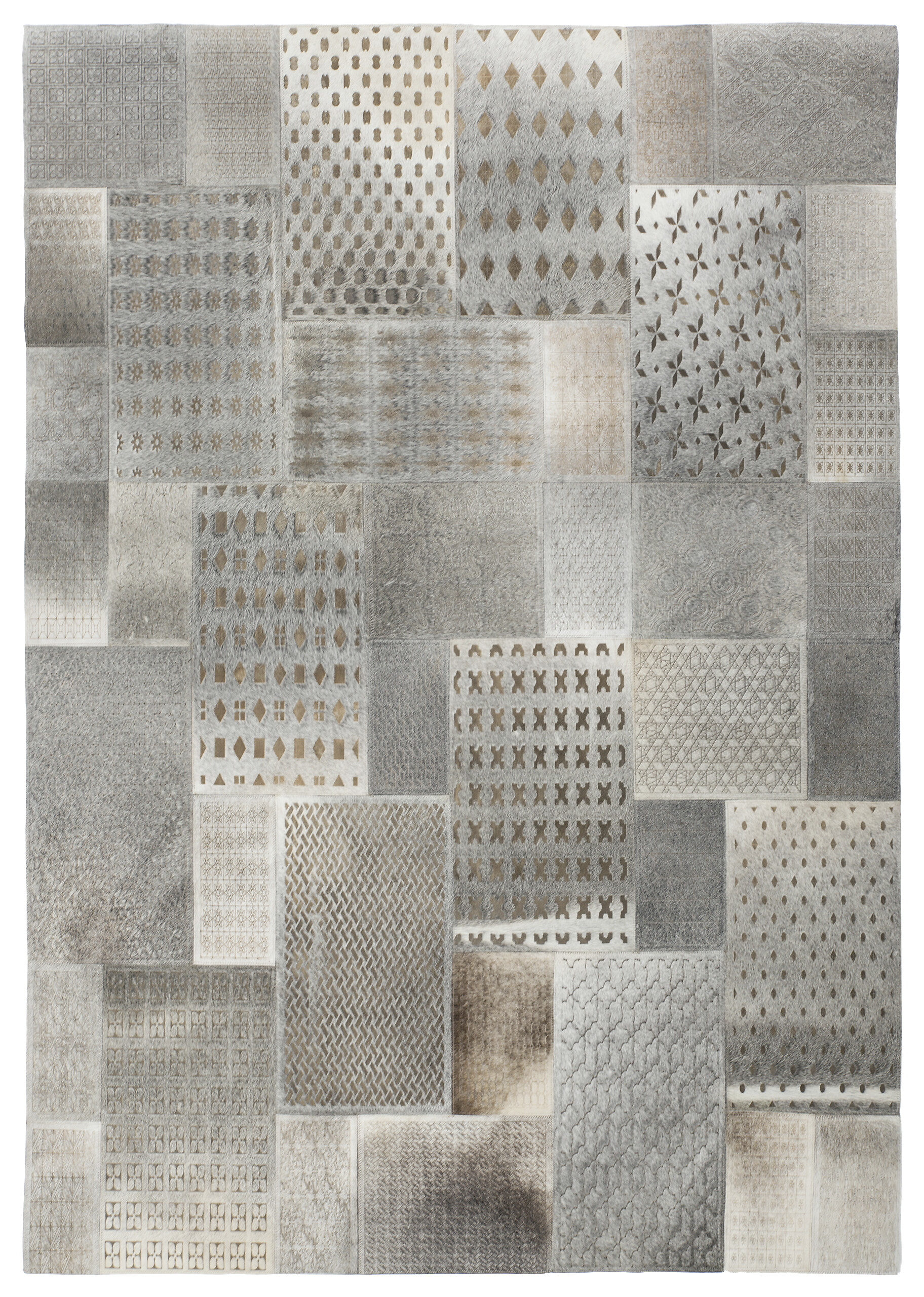 Kayoom Kurzflorteppich Gleam 560 silber B/L: ca. 160x230 cm Kayoom Kurzflorteppich Gleam 560 silber B/L: ca. 160x230 cm