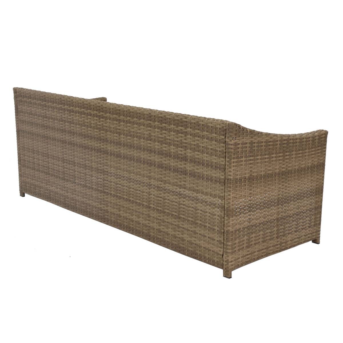 POCOline Gartensitzgruppe Anna braun Stahl