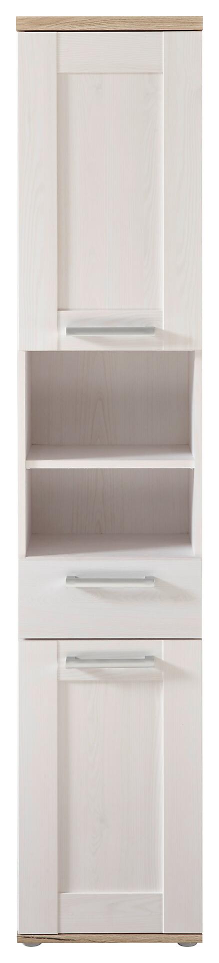 Hochschrank Romance Sibiu Lärche Nachbildung Eiche San-Remo Nachbildung B/H/T: ca. 38x190x32 cm